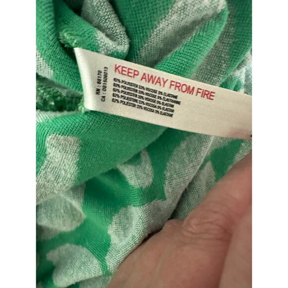 Daily Practice by Anthropologie Terry Jacquard Slim Dress Green Large - Picture 7 of 7